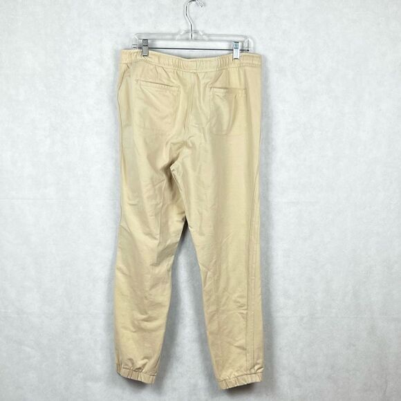 Beige Mens Joggers   - Picture 2 of 12